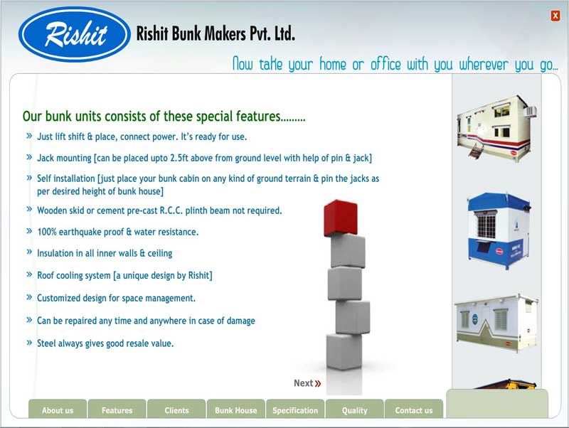 Rishit Bunk Makers Pvt. Ltd.