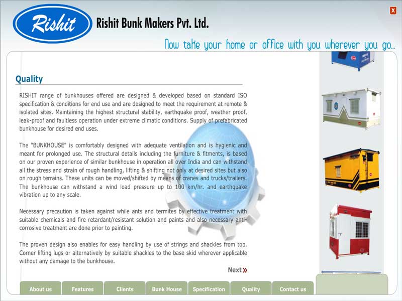 Rishit Bunk Makers Pvt. Ltd.