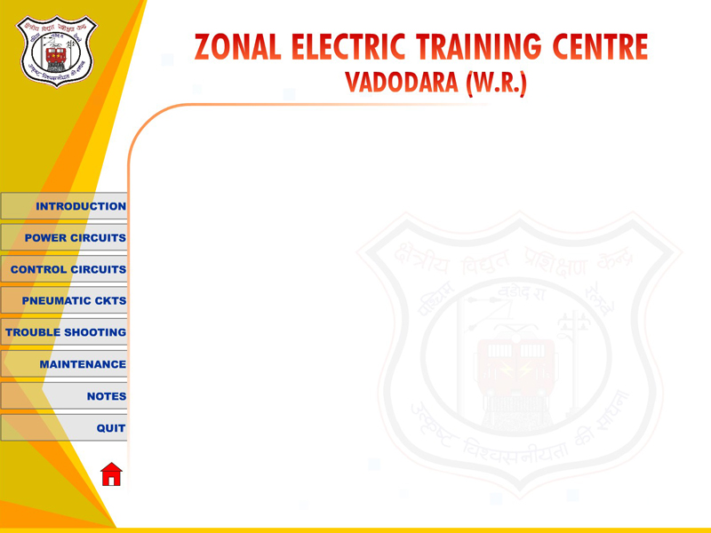 Zonal Electric Training Centre Vadodara (W.R) 