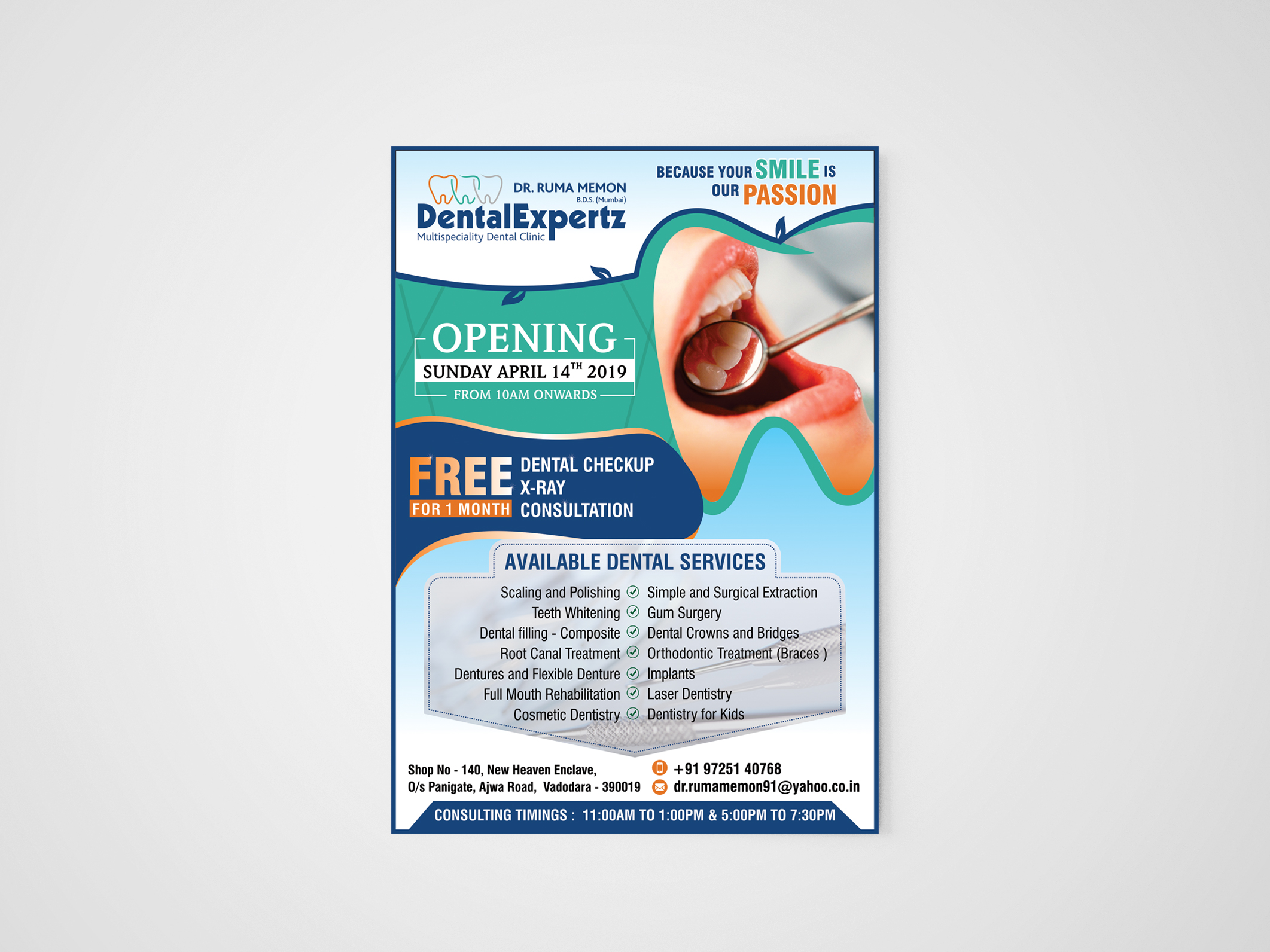 dental whitening Dwarka Money Experiment